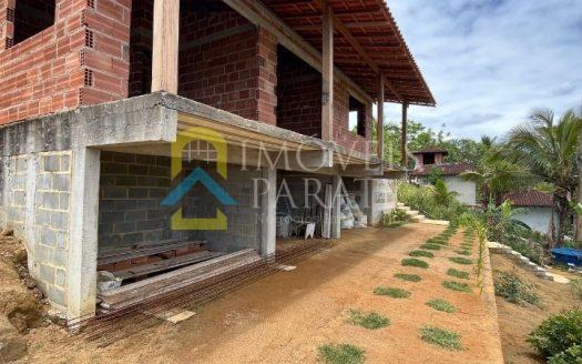 CVP 1805 – Casa em Fase de Acabamento Com Linda Vista para o Mar no Mamanguá