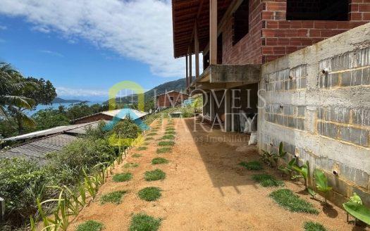 CVP 1805 – Casa em Fase de Acabamento Com Linda Vista para o Mar no Mamanguá