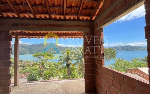 CVP 1805 – Casa em Fase de Acabamento Com Linda Vista para o Mar no Mamanguá