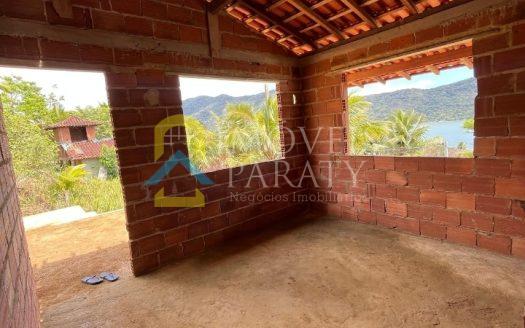CVP 1805 – Casa em Fase de Acabamento Com Linda Vista para o Mar no Mamanguá