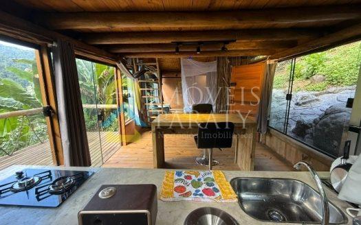CVP 2015 – Lindo Chalé com Vista para a Mata no Bairro Barra Grande